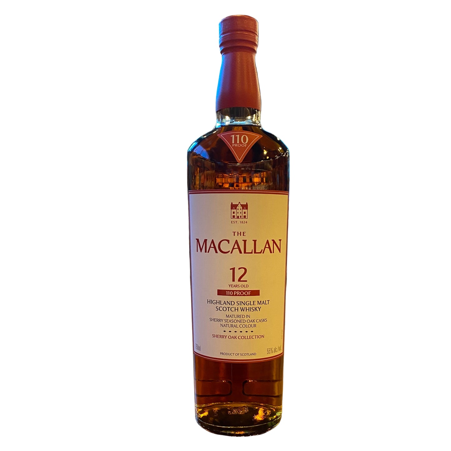Macallan 12 Sherry Oak 110 Proof - 750 ML