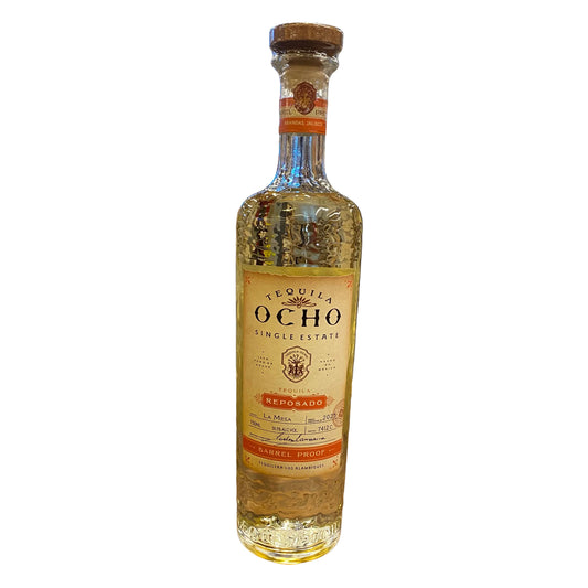 Tequila Ocho Reposado La Mesa Barrel Proof - 750 ML