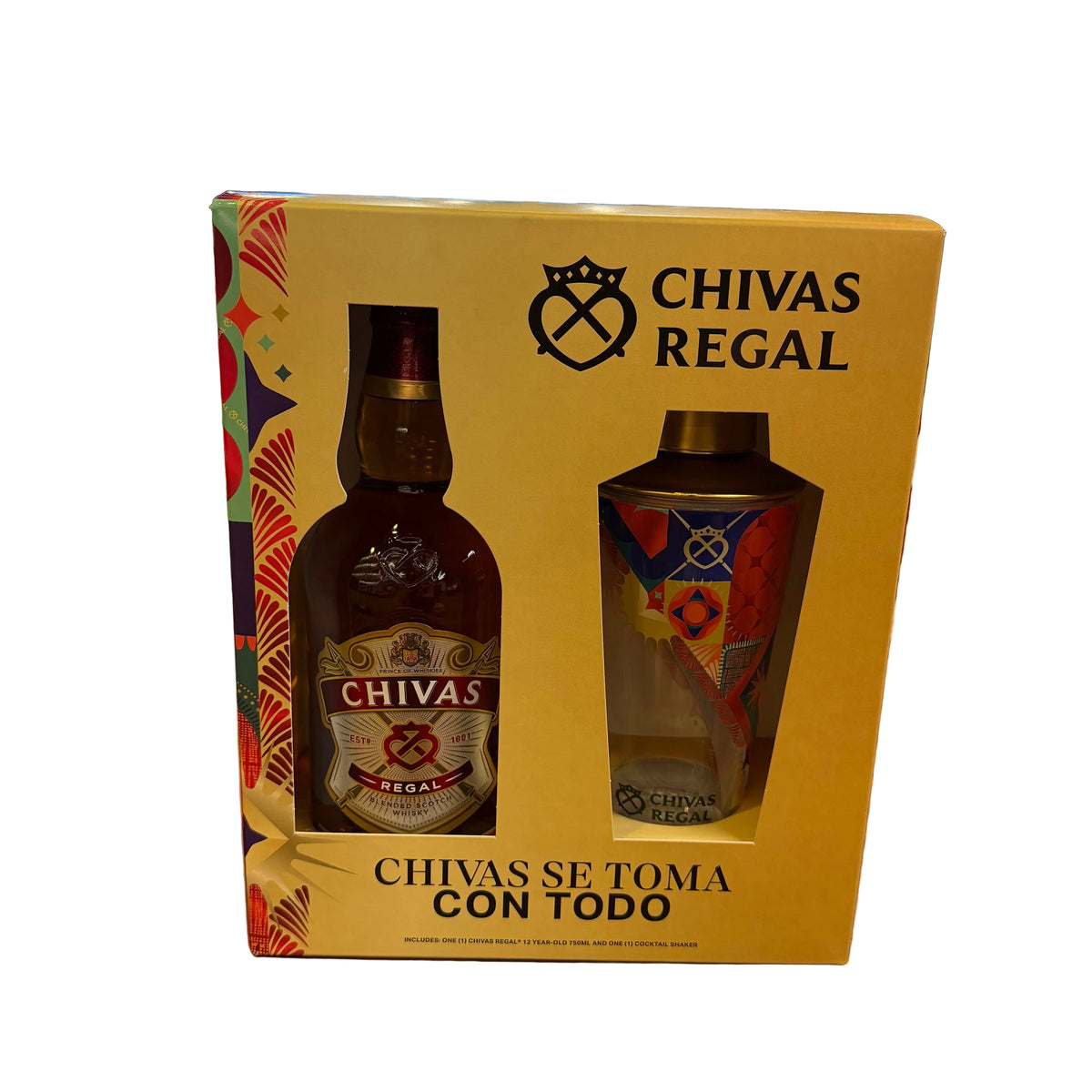 Chivas Regal 12 Year Gift Set - 750 ML