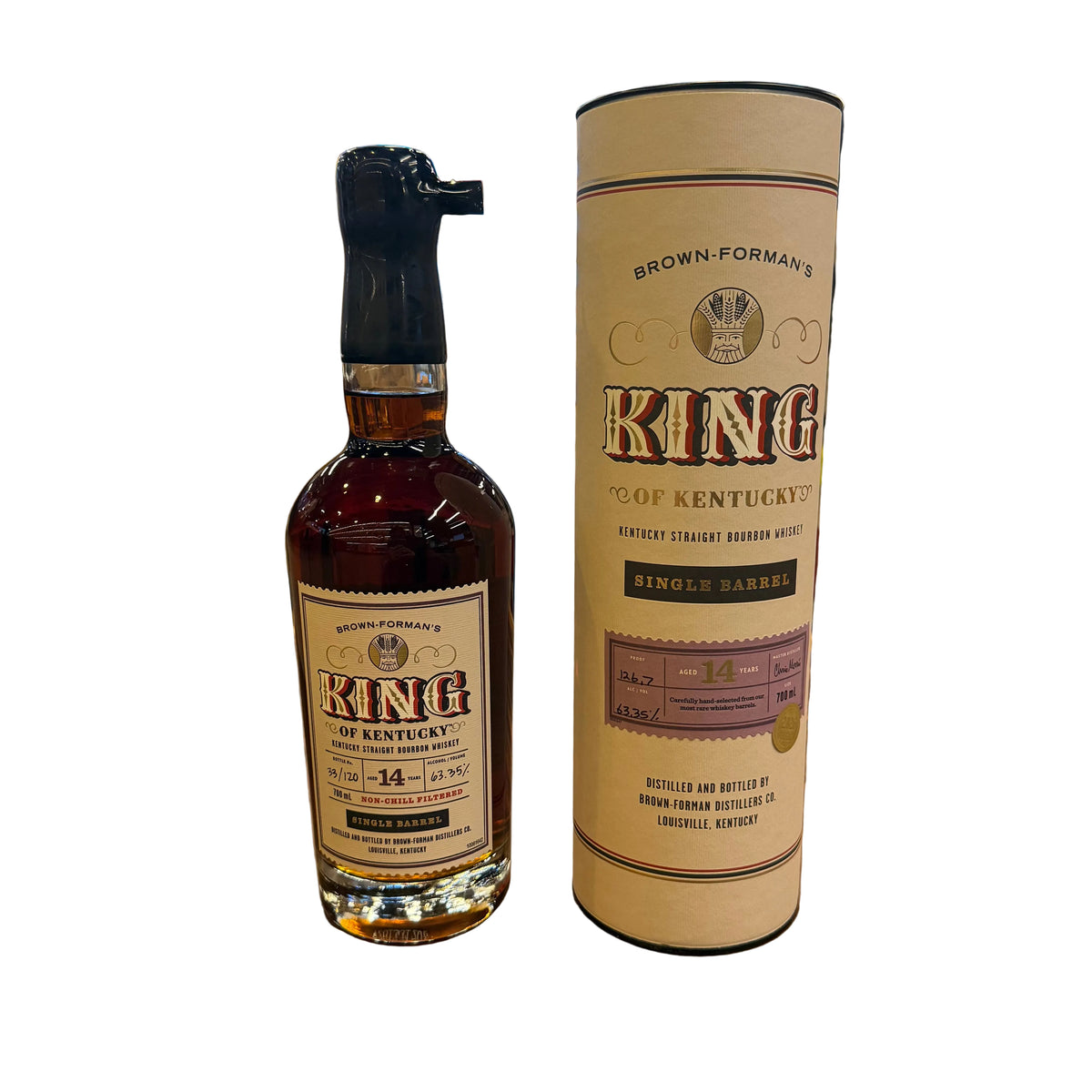 King Of Kentucky Single Barrel Bourbon 14 Year 2026- 700 ML