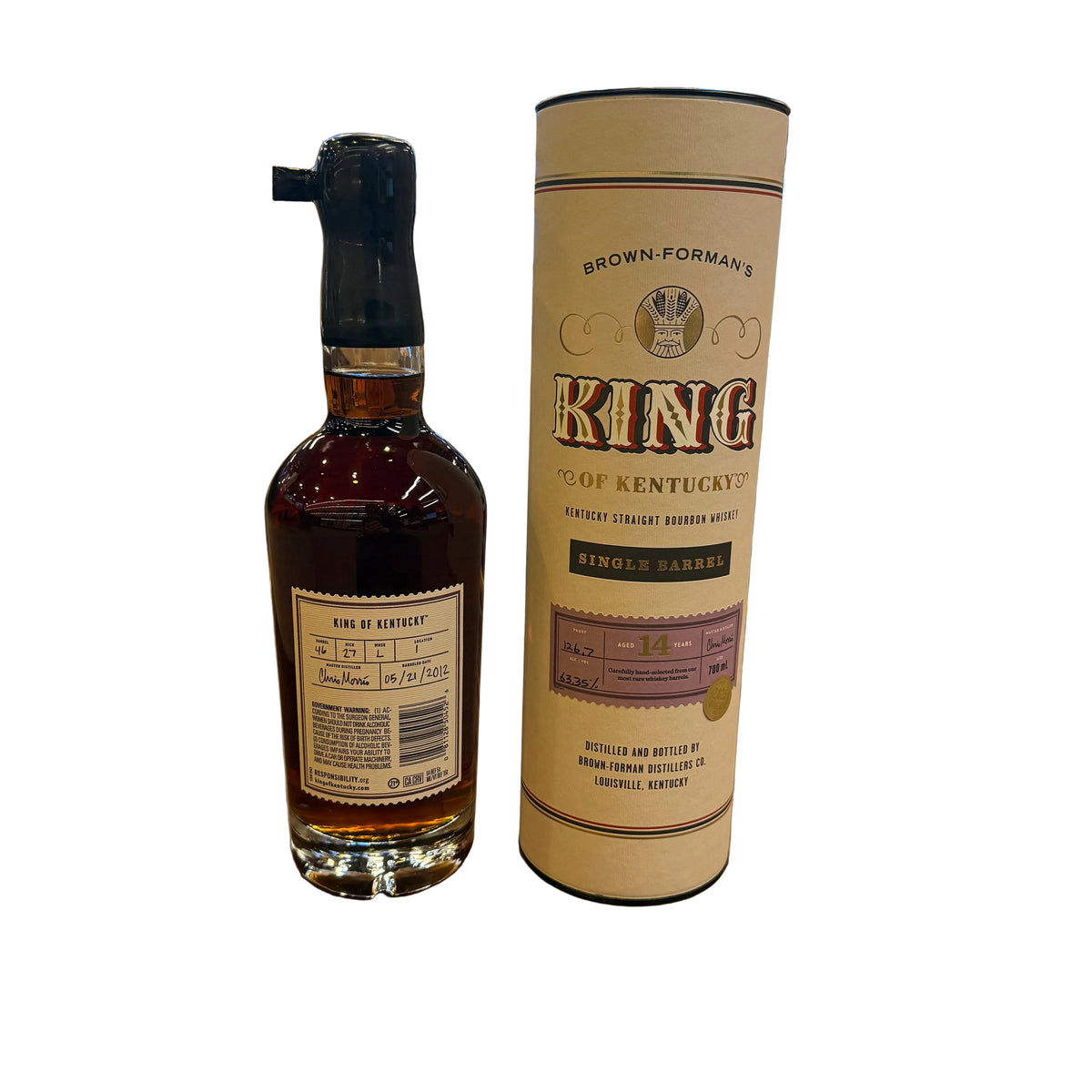 King Of Kentucky Single Barrel Bourbon 14 Year 2026- 700 ML