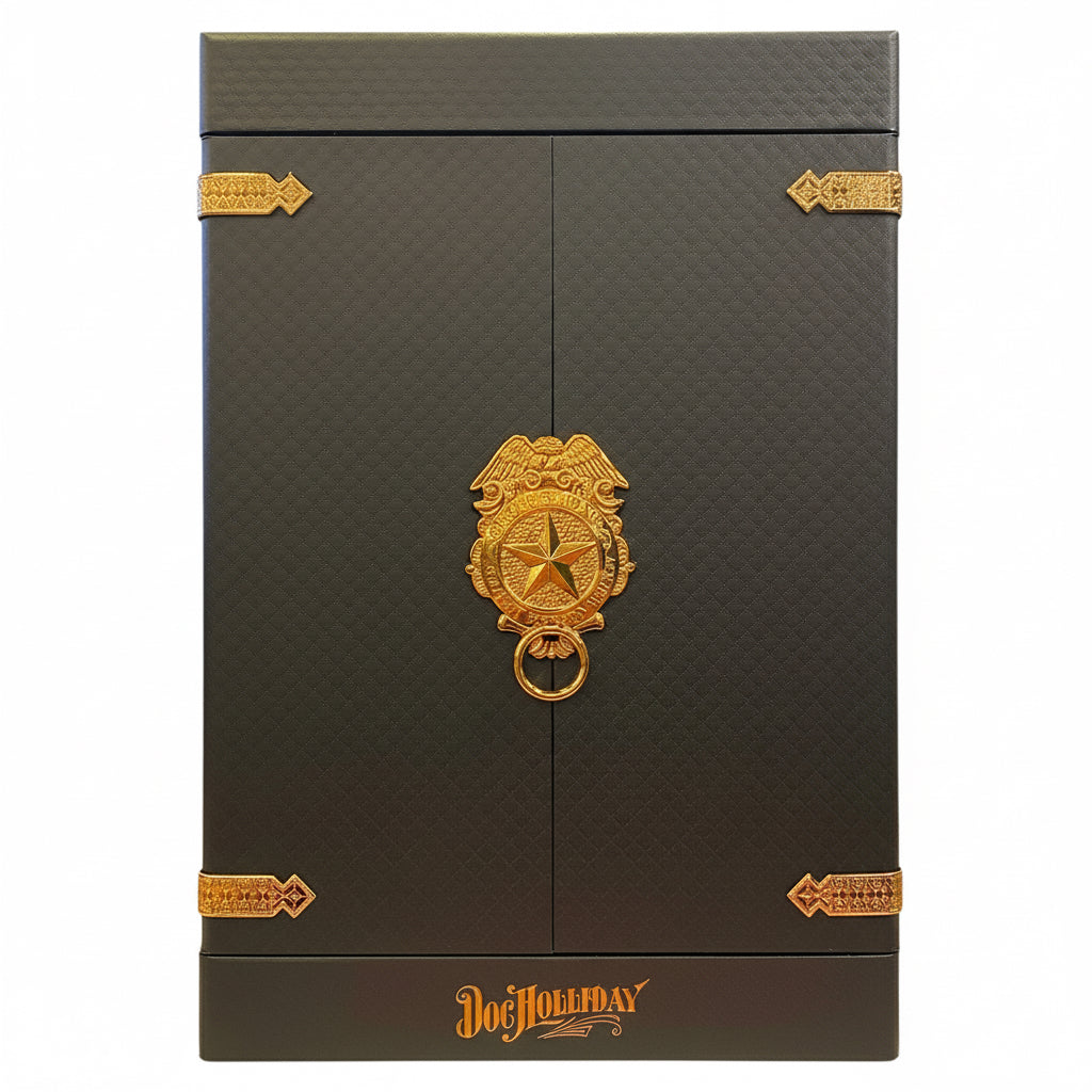 Doc Holliday 10 Year Straight Bourbon Whiskey With Revolver - 700 mL