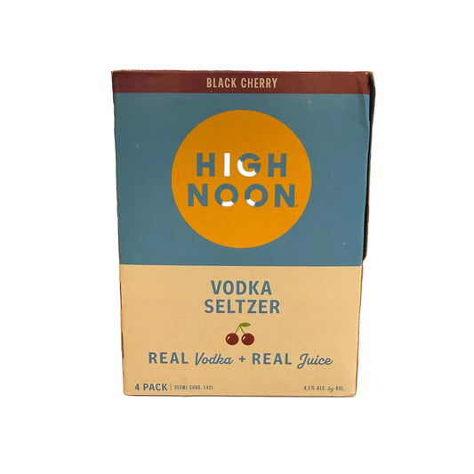 High Noon Black Cherry 4 Pack - 355ML