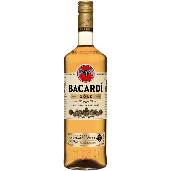 Bacardi Rum Gold, 1Liter
