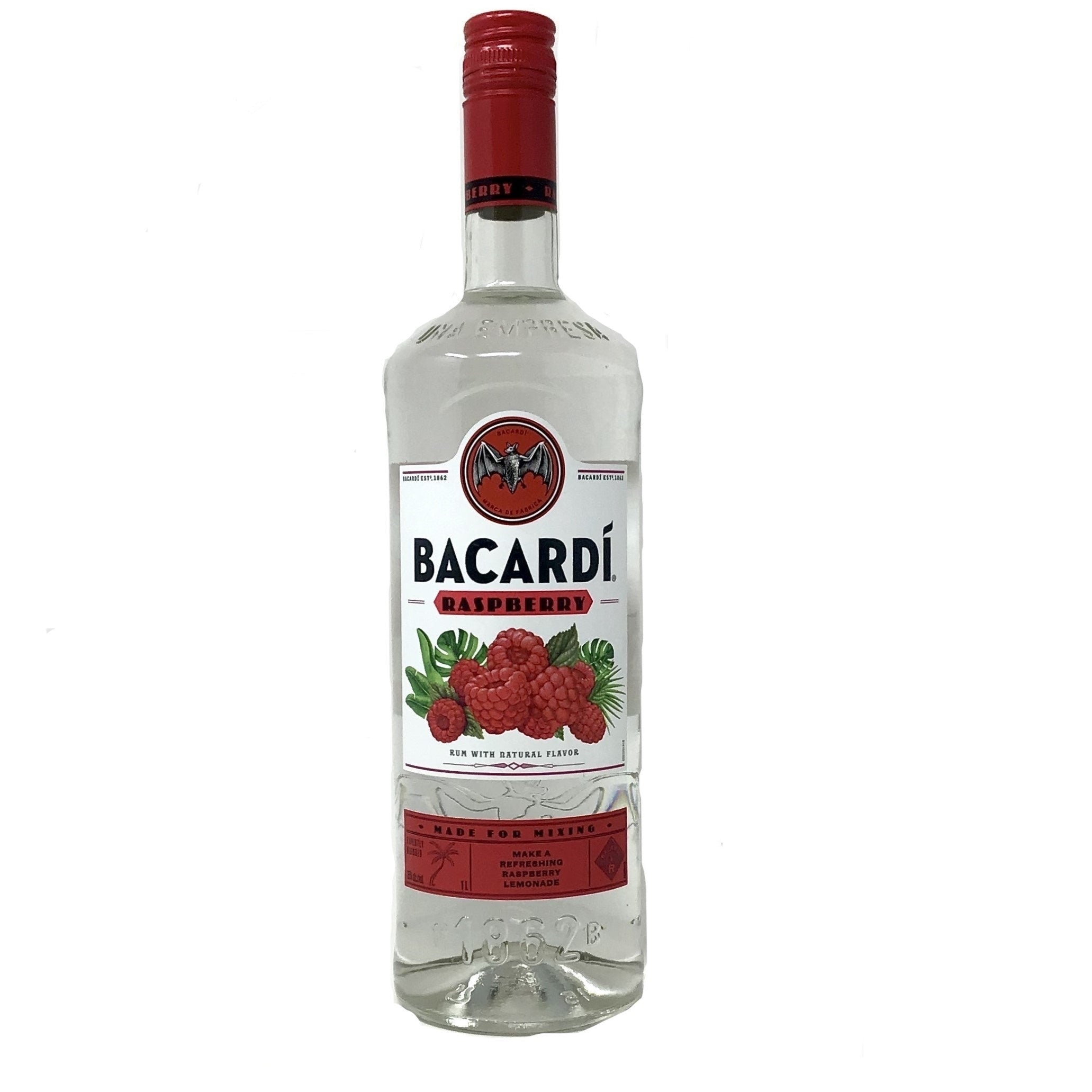 Bacardi Rum Raspberry, 1 Liter – Leivine Wine & Spirits