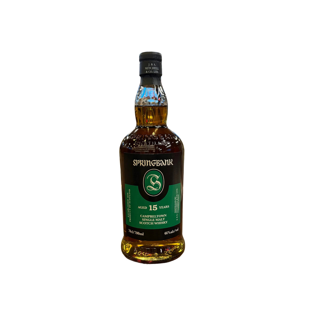 Springbank 15 Year Single Malt Scotch - 700 ML