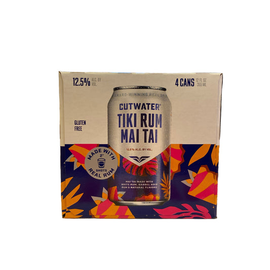 Cutwater Tiki Rum Mai Tai - 355 ML (4 pk)