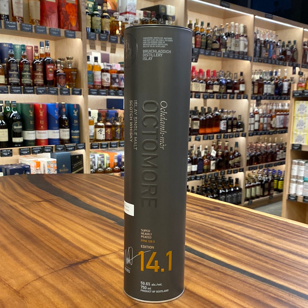 Octomore Islay Single Malt Scotch Whisky 14.1, 750 ML