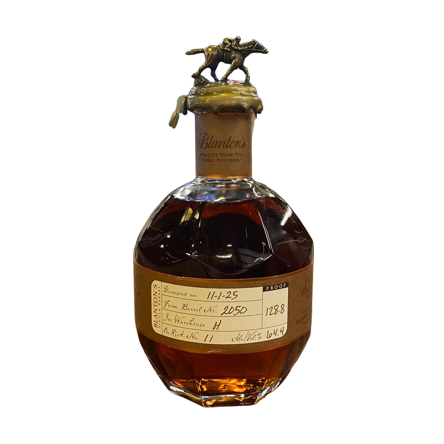 Blanton Straight From the Barrel - 750 ML
