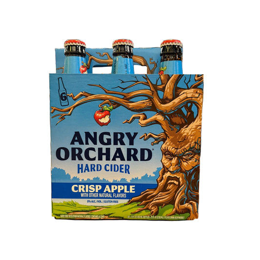 Angry Orchard Hard Cider Crisp Apple - 6 X 355 ML