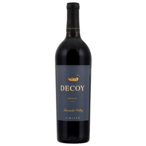 Decoy Merlot Alexander Valley Limited Edition, 750ML