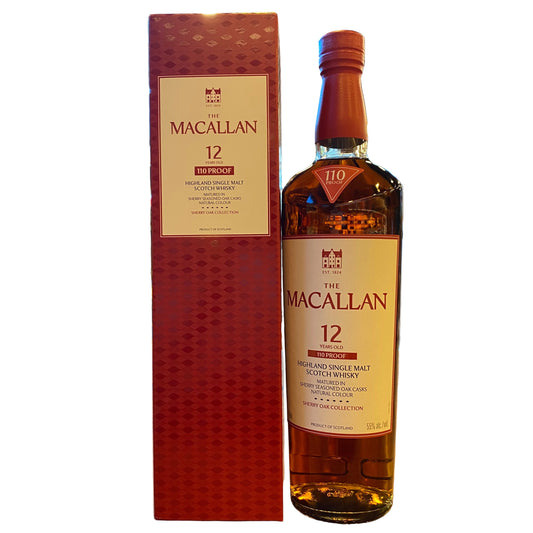 Macallan 12 Sherry Oak 110 Proof - 750 ML
