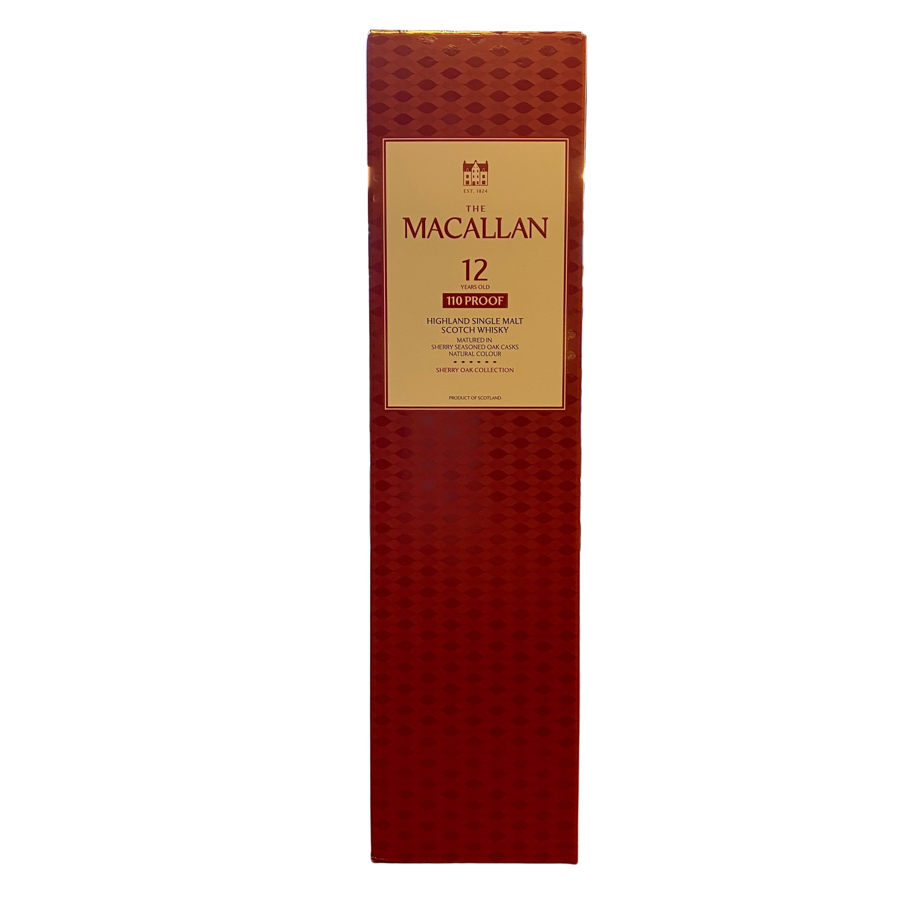 Macallan 12 Sherry Oak 110 Proof - 750 ML – Leivine Wine & Spirits