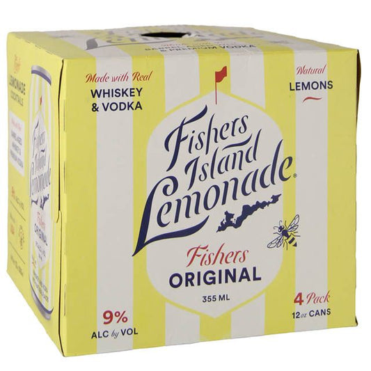 Fishers island Lemonade 4 Pack, 355 ML