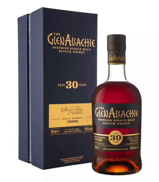 The GlenAllachie 30 Year Old Batch #3 Single Malt Scotch Whisky, 700 ML