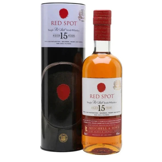 Red Spot - 15-Year Single Pot Still Irish Whiskey, 750 ML