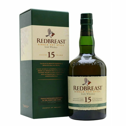 Redbreast irish whiskey 15 yr - 750 ml