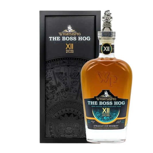 Whistle Pig The Boss Hog XII Feather & Flame Straight Rye Whiskey 105.4 Proof - 750 mL