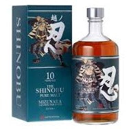 Shinobu 10 Years Old Pure Malt Whisky Aged in  Mizunara Oak Finish, 750 ML