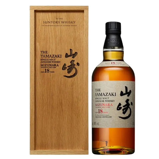Yamazaki Mizunara Cask 18 Years Aged - 700 ML