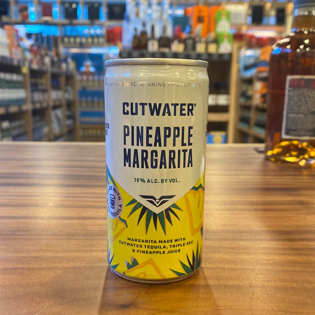 Cutwater Margarita Pineapple, 200 ML Leivine Wine & Spirits