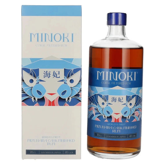 Minoki Rum finished in Mizunara Cask, 750 ML