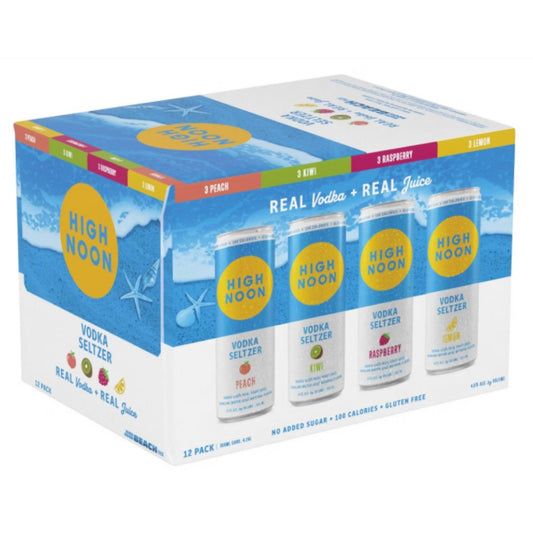 High Noon Beach Pack Variety 12-Pack - 355 ML