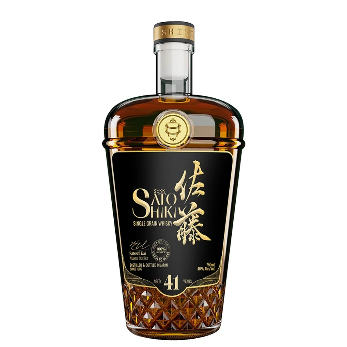 Sato Shiki 41 Year Aged Single Grain Whisky - 750 mL