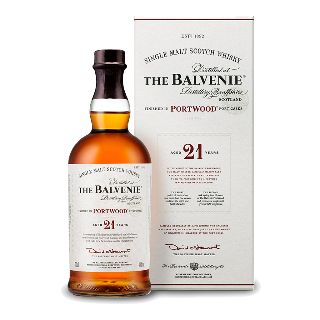 Balvenie 21 Year Finished in Portwood Port cask - 750ML