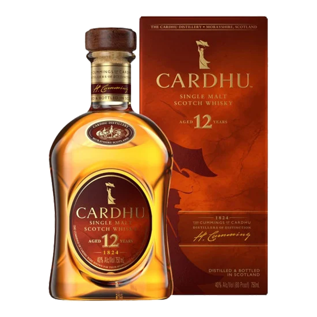 Cardhu Scotch Single Malt 12yr - 750ML