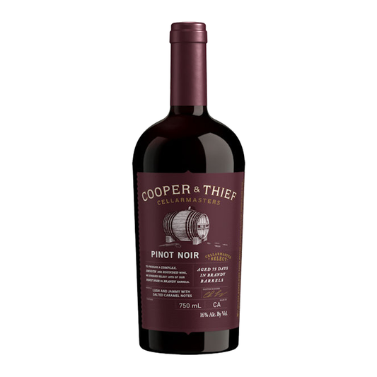 Cooper & Thief Pinot Noir Aged In Brandy Barrels 2019 - 750 ML