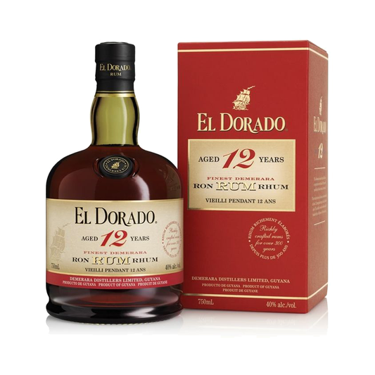 El Dorado 12yr Old Rum - 750 ML