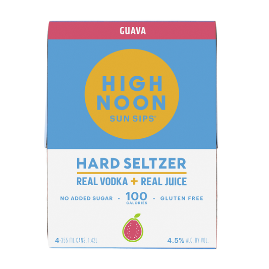 High Noon Guava 4 Pack - 355ML