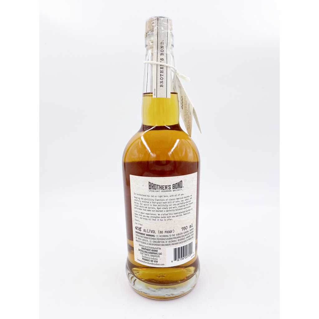 Brother"s Bond Straight Bourbon Whiskey  - 750ML