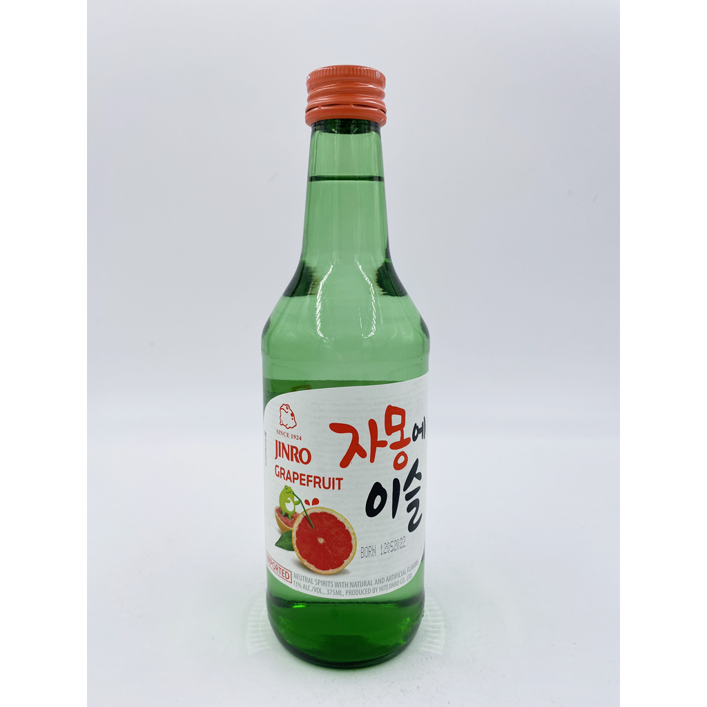 Jinro Chamisul Grapefruit Soju - 375ML