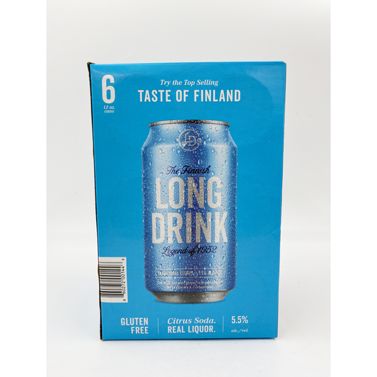Long Drink Traditional Citrus 6 Pack Can