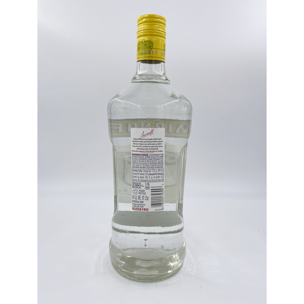Smirnoff Citrus Vodka - 1.75L