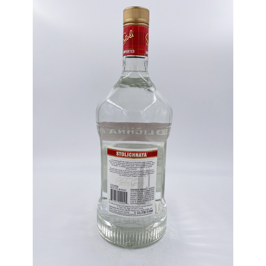 Stolichnaya Vodka - 1.75L