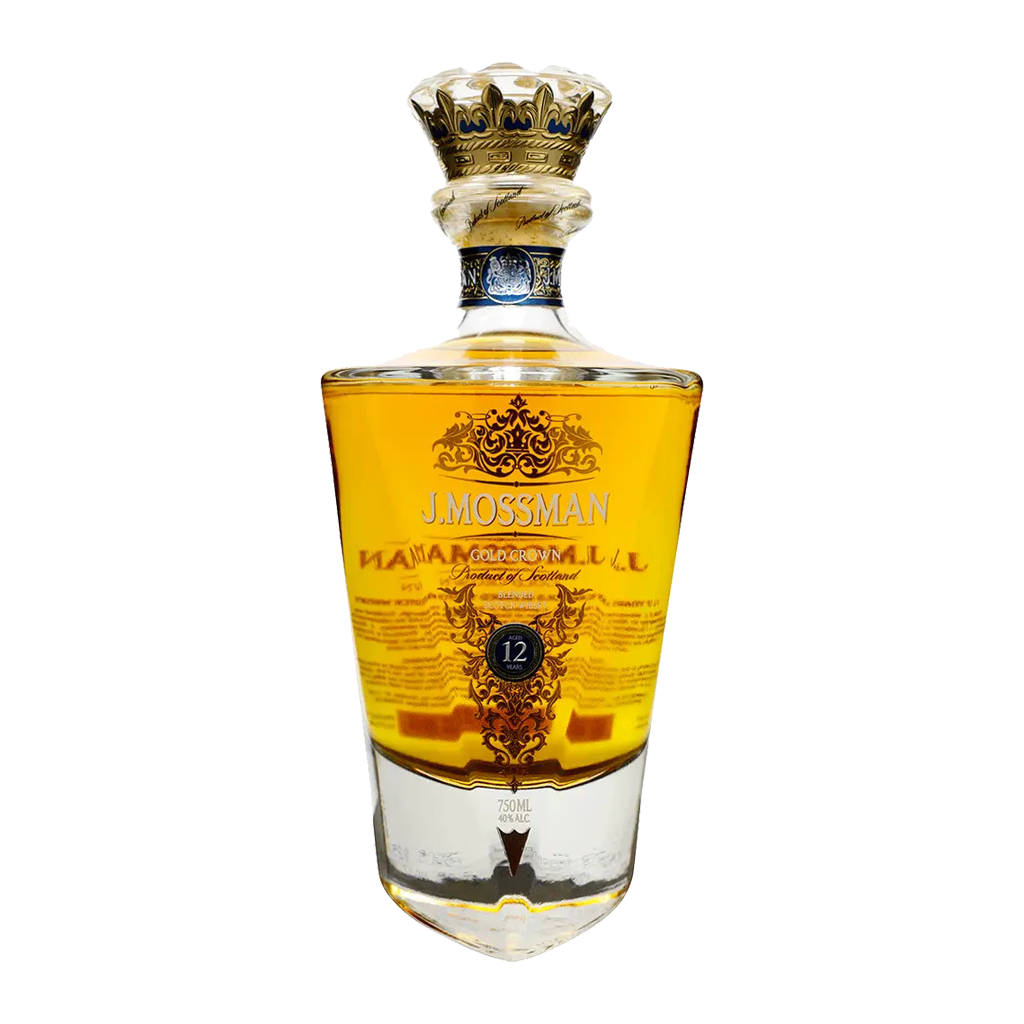 J Mossman Gold Crown Whiskey - 750ML