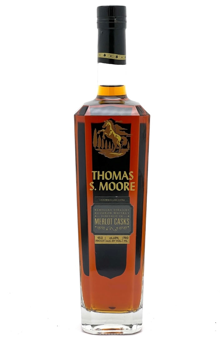 Thomas S. Moore Merlot Cask Finish Bourbon, Kentucky, 750 ML