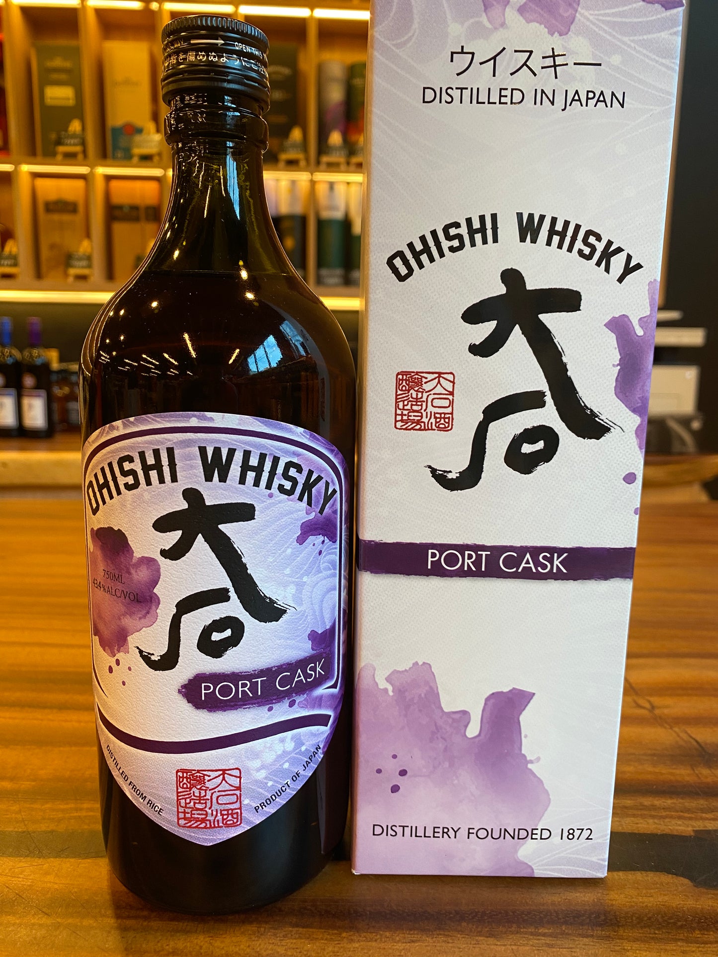 Ohishi Port Cask Whisky, 750 ML