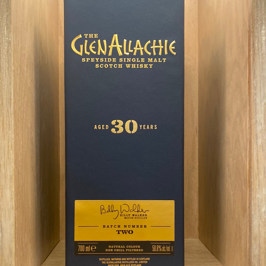 The GlenAllachie 30 Year Old Batch #2 Single Malt Scotch Whisky, 700 ML